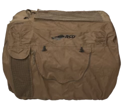 Avery Sporting Dog Bug-Out Kennel Cover -Outdoor Camping Sales 02622 Bug out Kennel Cover Right Closed Marsh Brown Studio