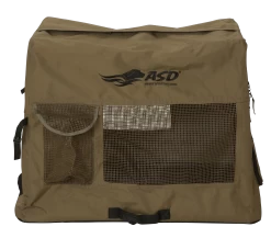 Avery Sporting Dog Quick-Set Travel Kennel -Outdoor Camping Sales 03835 Quick Set Travel Kennel Marsh Brown Studio