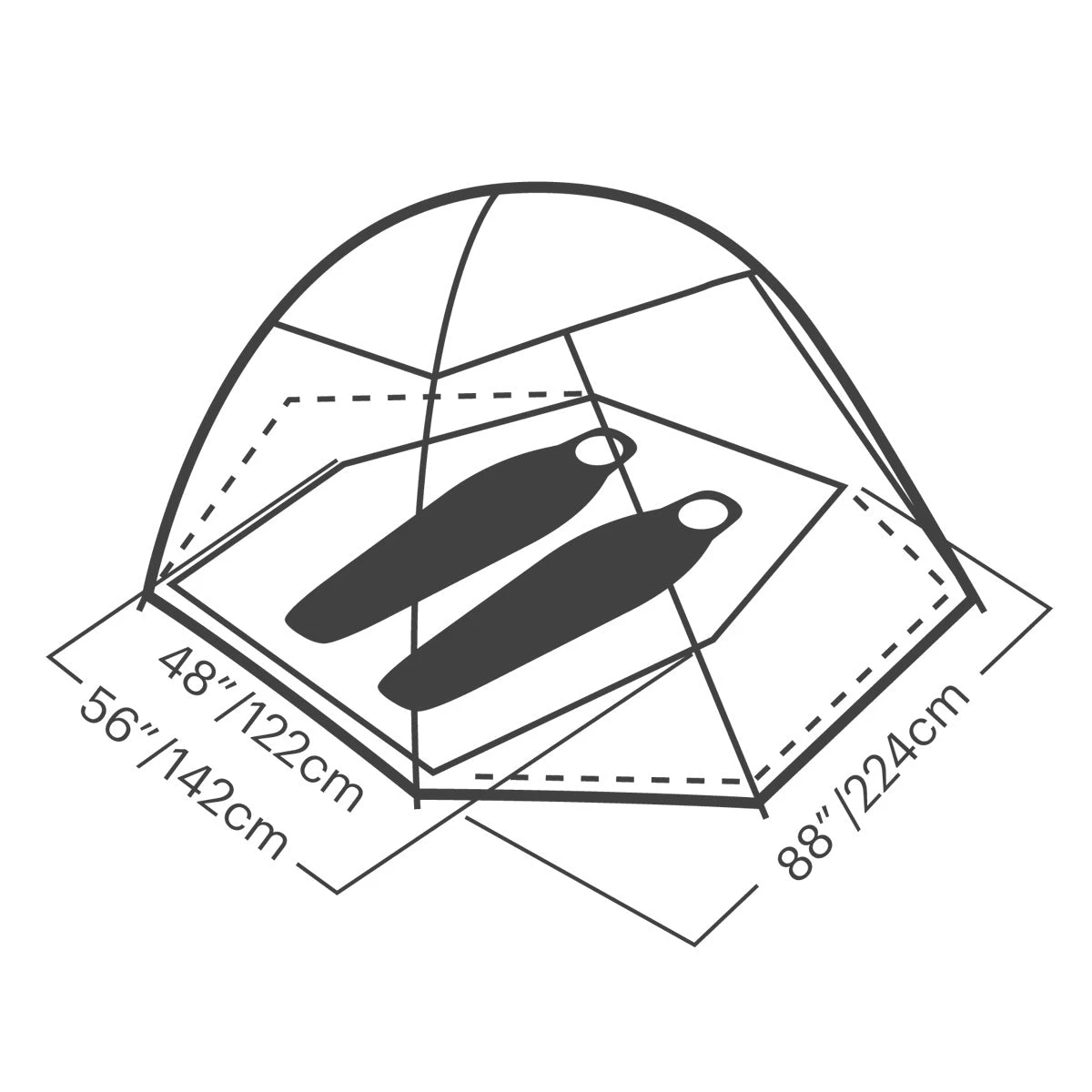 Eureka Mountain Pass Tent 6 Eureka Mountain Pass Tent - Image 6