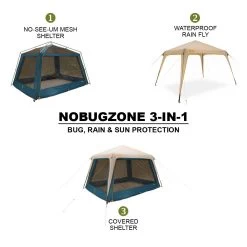 Eureka Nobugzone 3-In-1 Shelter -Outdoor Camping Sales 1106059 detail11