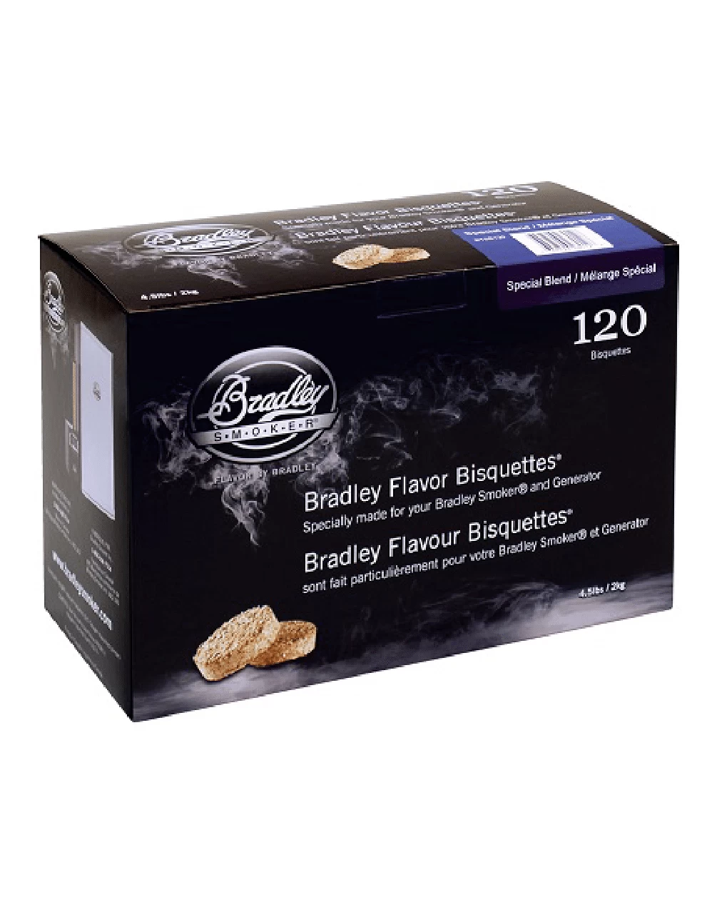 Bradley Smoker Special Blend Wood Bisquettes - 120 Pack 1 Bradley Smoker Special Blend Wood Bisquettes - 120 Pack