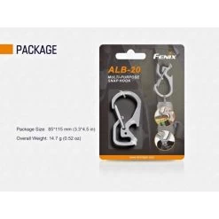 Fenix ALB-20 Titanium Clip -Outdoor Camping Sales 13687 201821915340 1