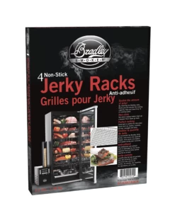 Bradley Smoker Jerky Racks, Teflon Coating, 15 X 11.9 In, 4 Pack