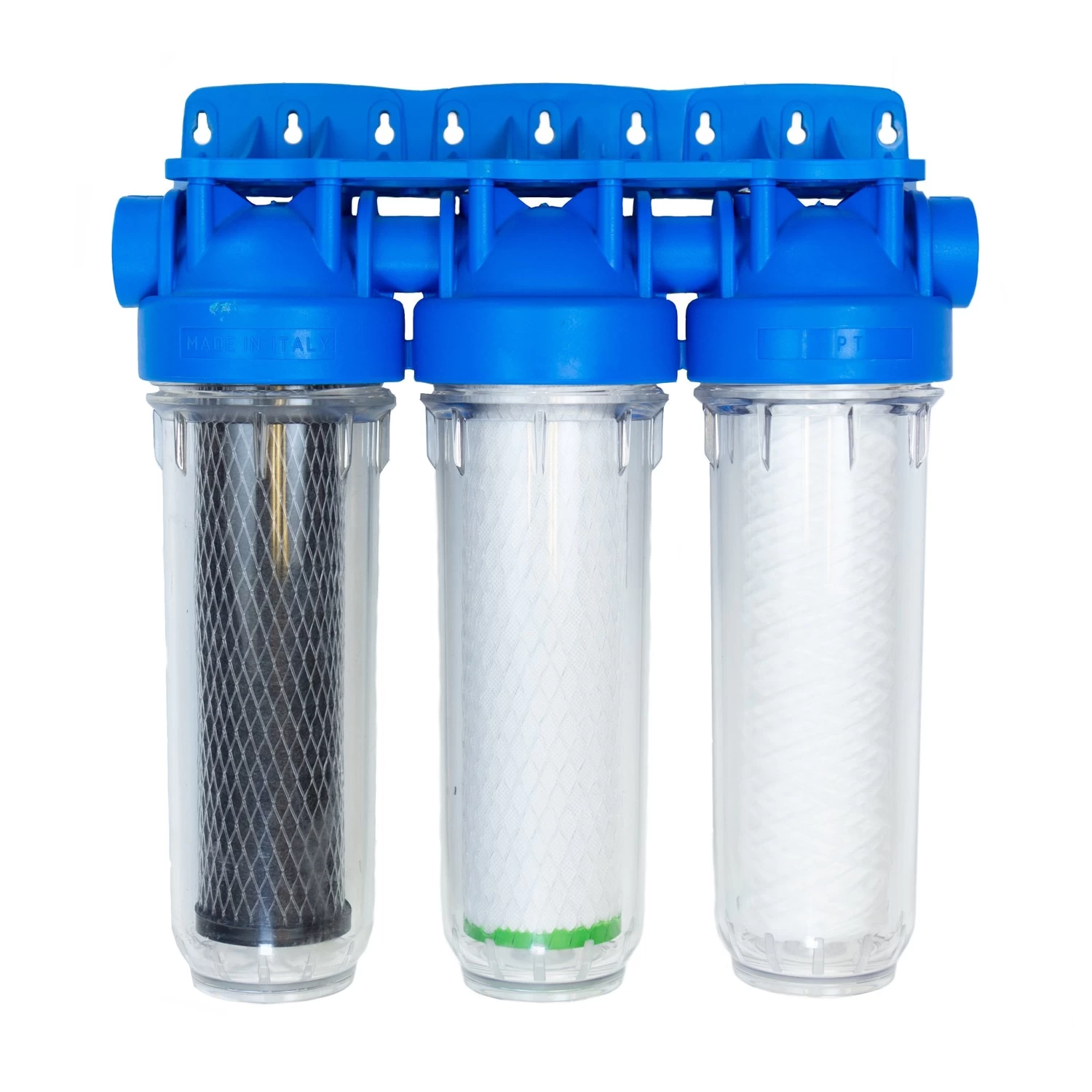 WaterPure Technologies Under Counter Water Filtration System 3 Stage 1 WaterPure Technologies Under Counter Water Filtration System 3 Stage