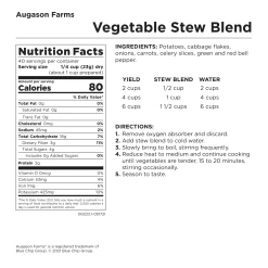 Augason Farms Vegetable Stew Blend #10 Can 25 Augason Farms Vegetable Stew Blend #10 Can -Outdoor Camping Sales 3CgUuGuQ Good2goco