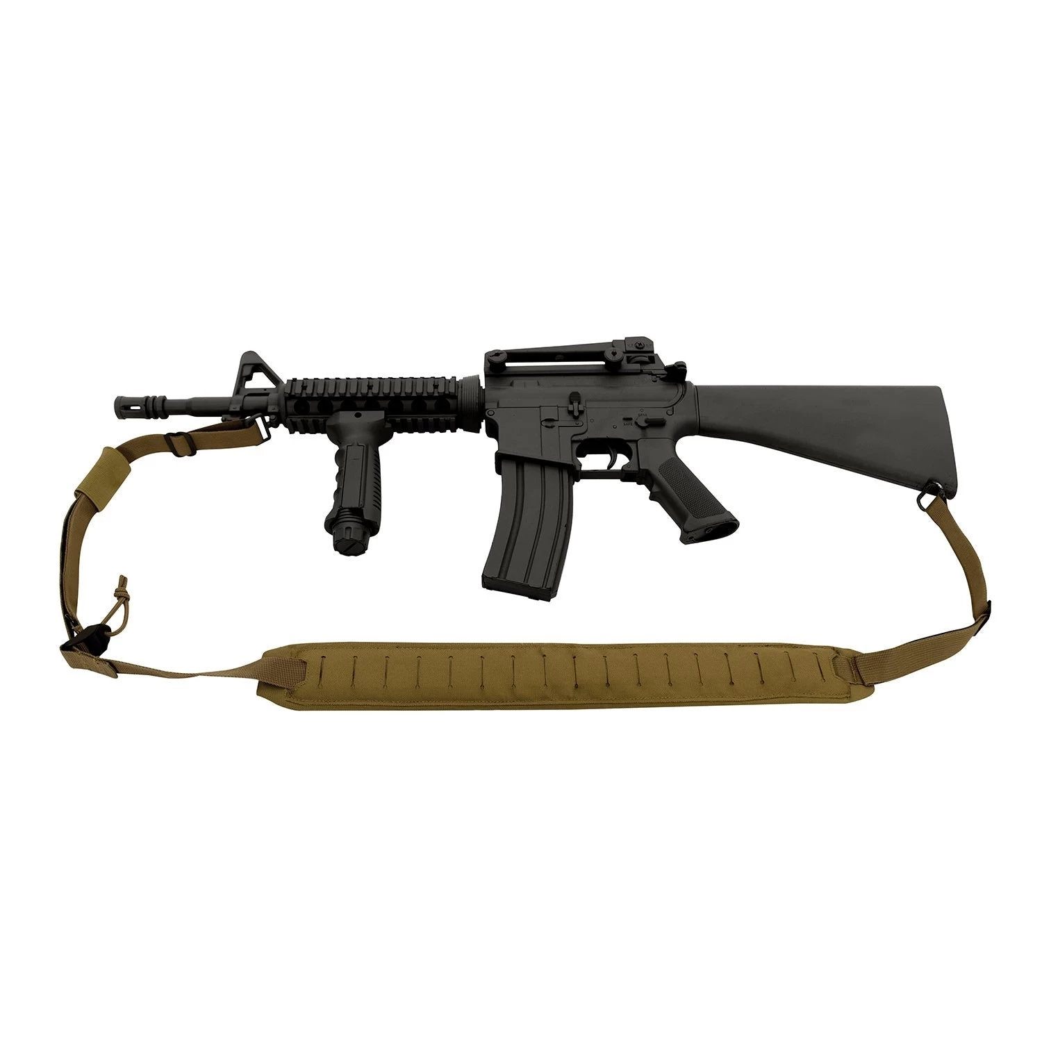 Rothco Laser Cut Molle 2-Point Padded Rifle Sling 2 Rothco Laser Cut Molle 2-Point Padded Rifle Sling - Image 2