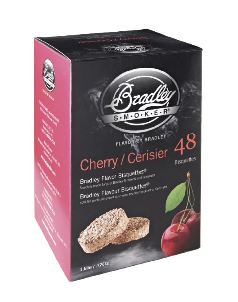 Bradley Smoker Cherry Wood Bisquettes - 48 Pack 1 Bradley Smoker Cherry Wood Bisquettes - 48 Pack