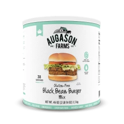 Augason Farms Black Bean Burger #10 Can