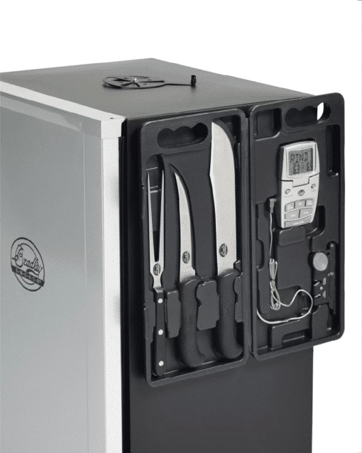 Bradley Smoking Tools, 5 Pieces: Butcher Knife, Boning Knife, Fork, Sharpener And Digital Thermometer 3 Bradley Smoking Tools, 5 Pieces: Butcher Knife, Boning Knife, Fork, Sharpener And Digital Thermometer - Image 3