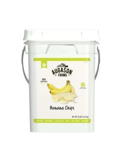 Augason Farms Banana Chips (151 Servings)
