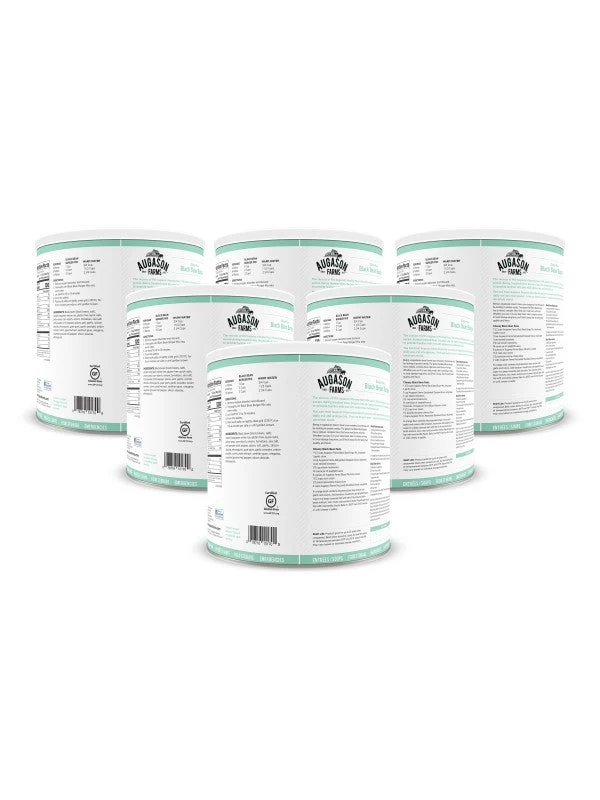 Augason Farms Black Bean Burger 6-Pack 2 Augason Farms Black Bean Burger 6-Pack - Image 2