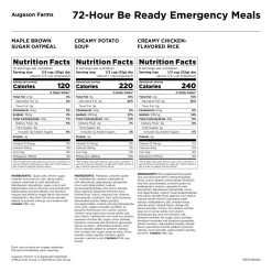 AUGASON FARMS 72-Hour 1-Person BE READY Emergency Meals (26 Servings - Single) 9 AUGASON FARMS 72-Hour 1-Person BE READY Emergency Meals (26 Servings - Single) -Outdoor Camping Sales 5 06110 4 Augason Farms 72Hour Be Ready Pouch 1000x1000 b0103993 115e 4268 afc3 dba08520ea68