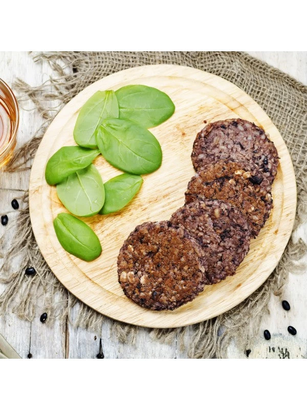 Augason Farms Black Bean Burger 6-Pack 8 Augason Farms Black Bean Burger 6-Pack - Image 8