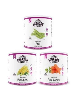 Augason Farms Essential Vegetable Variety 3-Pack