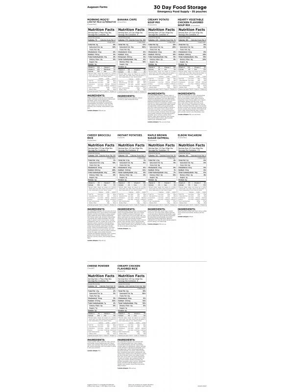 Augason Farms 1-Year 1-Person Emergency Evacuation Food Supply Kit 4 Augason Farms 1-Year 1-Person Emergency Evacuation Food Supply Kit - Image 4