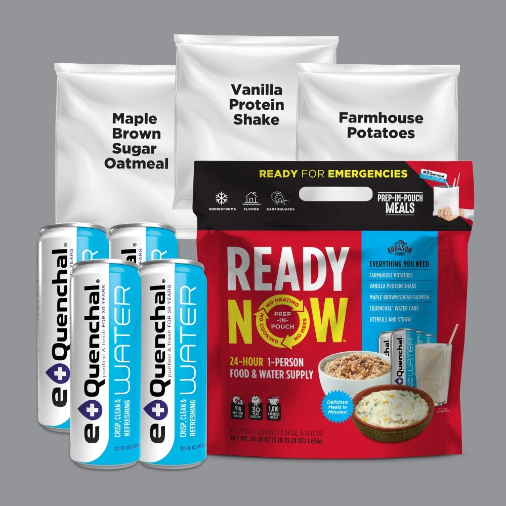 AUGASON FARMS READY NOW 24-Hour 1-Person Food & Water Supply (Farmhouse - Single) 2 AUGASON FARMS READY NOW 24-Hour 1-Person Food & Water Supply (Farmhouse - Single) - Image 2