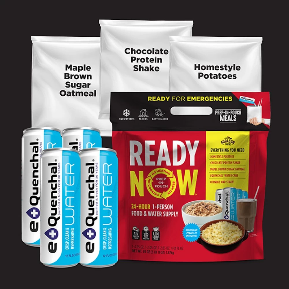 AUGASON FARMS READY NOW 24-Hour 1-Person Food & Water Supply (Homestyle - Single) 3 AUGASON FARMS READY NOW 24-Hour 1-Person Food & Water Supply (Homestyle - Single) - Image 3