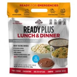 AUGASON FARMS READY PLUS Lunch & Dinner Emergency Food Supply (Single)