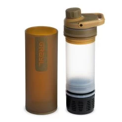 Grayl UltraPress Water Purifier Bottle - 16.9oz 29 Grayl UltraPress Water Purifier Bottle - 16.9oz -Outdoor Camping Sales 500 CBN ULTRAPRESS COYOTEBROWN SEPARATED 1800px Good2GoCo
