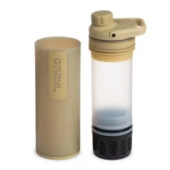 Grayl UltraPress Water Purifier Bottle - 16.9oz 32 Grayl UltraPress Water Purifier Bottle - 16.9oz -Outdoor Camping Sales 500 DTN ULTRAPRESS DESERTTAN SEPARATED 1800px Good2GoCo
