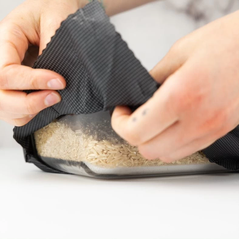 Solo Beeswax Food Wraps Earth Tone Wraps Set Of 3 2 Solo Beeswax Food Wraps Earth Tone Wraps Set Of 3 - Image 2