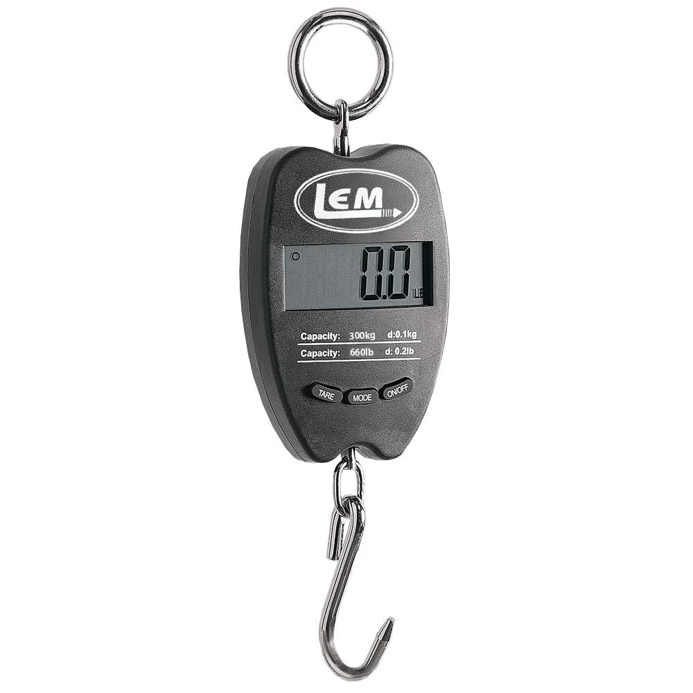 LEM 660Lb Digital Hanging Scale 1 LEM 660Lb Digital Hanging Scale