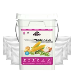 Augason Farms Freeze-Dried Vegetable Variety Pail 17 Augason Farms Freeze-Dried Vegetable Variety Pail -Outdoor Camping Sales 6njqeQAM Good2goco