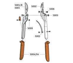 LOWE 5.104 Small Anvil Pruner -Outdoor Camping Sales 880449433