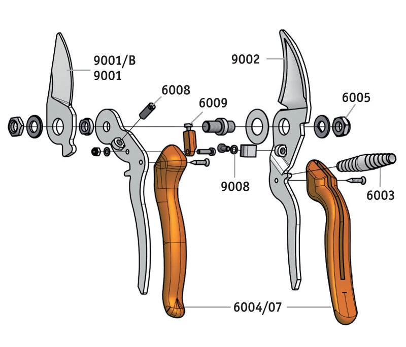 LOWE 9.107 Ergonomic Bypass Pruner 3 LOWE 9.107 Ergonomic Bypass Pruner - Image 3
