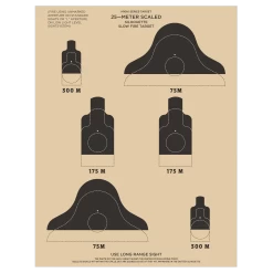 Rite In The Rain Weatherproof 25m Slow Fire Qualification Targets - 100 Pack -Outdoor Camping Sales 9128 pattern back dc3f5fd7 9f39 40b6 bb18 25520d6e560c