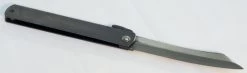 Gyokucho High Carbon Steel HIGO Knife (120mm) Black Handle -Outdoor Camping Sales 962192942