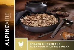 AlpineAire Grilled Chicken And Mushroom Wild Rice Pilaf