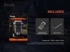 Fenix ALG-15 Flashlight Rail Mount -Outdoor Camping Sales ALG 15 rail mount included 720x.webp Good2goco
