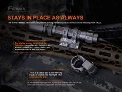 Fenix ALG-16 M-Lok Rail Mount 9 Fenix ALG-16 M-Lok Rail Mount -Outdoor Camping Sales ALG 16 m lok flashlight 4 Good2GoCo