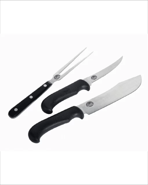 Bradley Smoking Tools, 5 Pieces: Butcher Knife, Boning Knife, Fork, Sharpener And Digital Thermometer 4 Bradley Smoking Tools, 5 Pieces: Butcher Knife, Boning Knife, Fork, Sharpener And Digital Thermometer - Image 4