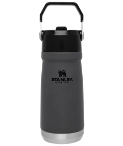 Stanley The Iceflow Flip Straw Water Bottle - 17oz -Outdoor Camping Sales B2B Web PNG The Classic IceFlow Flip Straw Water Bottle 17oz Charcoal 1800x1800 0e7780a8 363b 408b a73f 62f8489af4b6