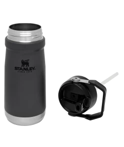 Stanley The Iceflow Flip Straw Water Bottle - 17oz -Outdoor Camping Sales B2B Web PNG The Classic IceFlow Flip Straw Water Bottle 17oz Charcoal 1800x1800 5058acea cae8 4555 b700 988633c518ff