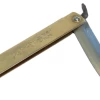 Gyokucho Blue Paper Steel HIGO Knife (120mm) Brass Handle