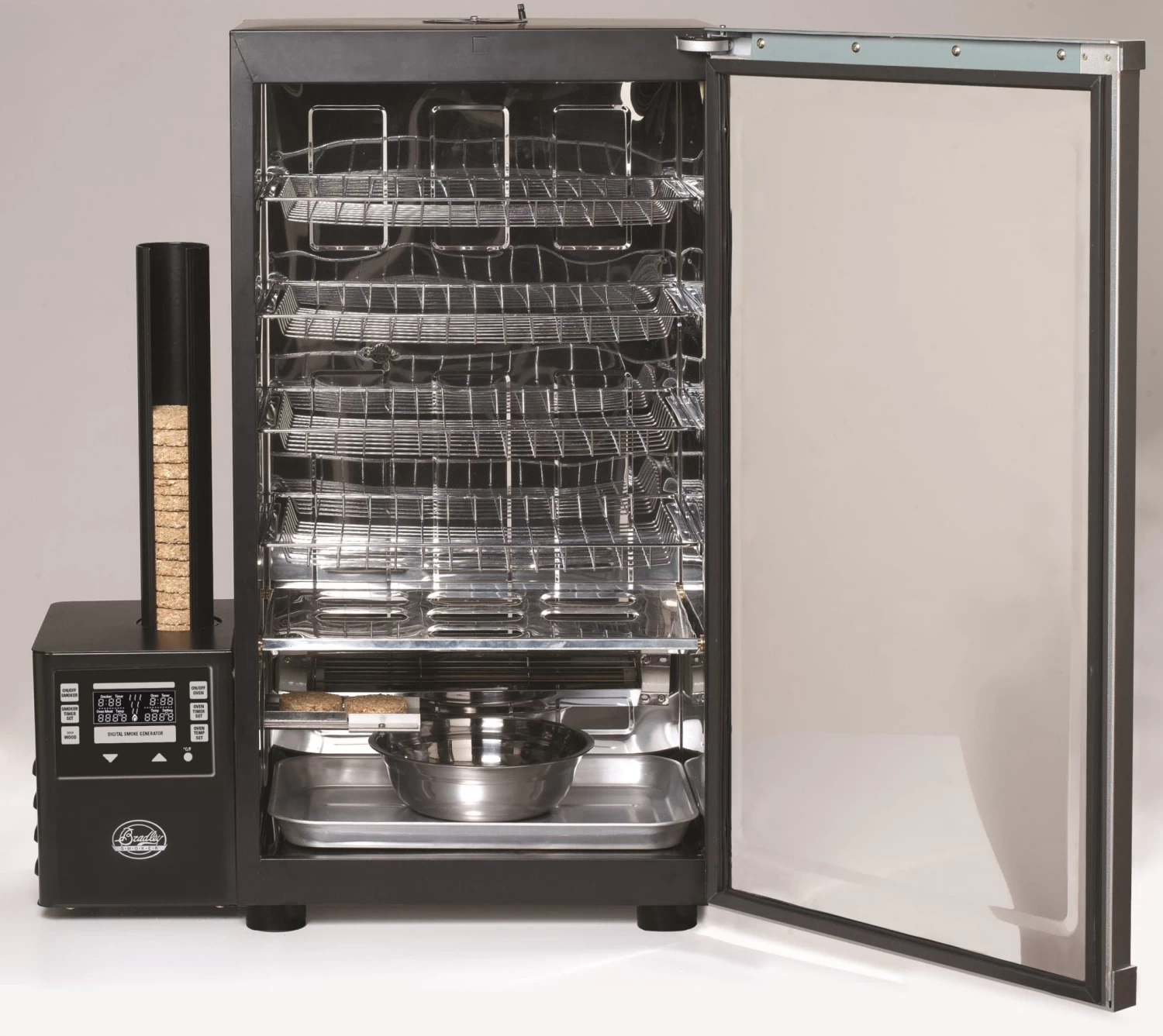 Bradley Smoker Digital 4 Rack Electric Smoker 31 - Silver 2 Bradley Smoker Digital 4 Rack Electric Smoker 31 - Silver - Image 2