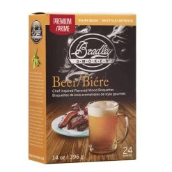 Bradley Smoker Premium Beer Flavour Wood Bisquettes - 24 Pack