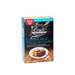 Bradley Smoker Premium Caribbean Blend Flavour Wood Bisquettes - 24 Pack