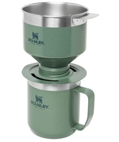 Stanley Easy Brew Pour Over Set. Pour Over + 12oz Camp Mug - Hammertone Green -Outdoor Camping Sales Classic Pour Over Set Hammertone Green 1800x1800 582cb621 e7e7 403c 9d80 3ff60f1c9b82
