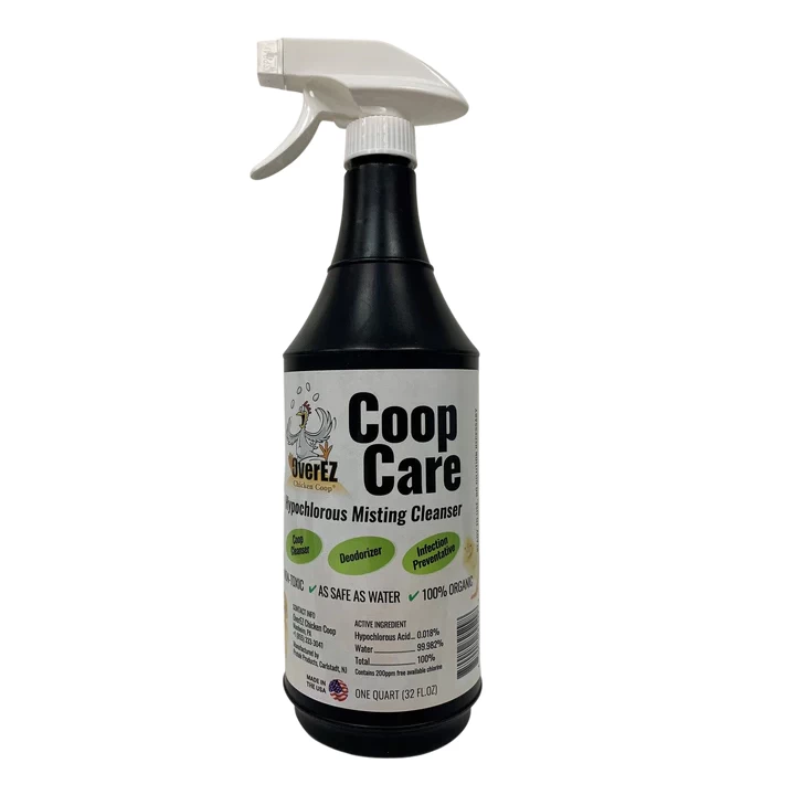 OverEZ Organic Coop Care Solution - 32OZ 1 OverEZ Organic Coop Care Solution - 32OZ