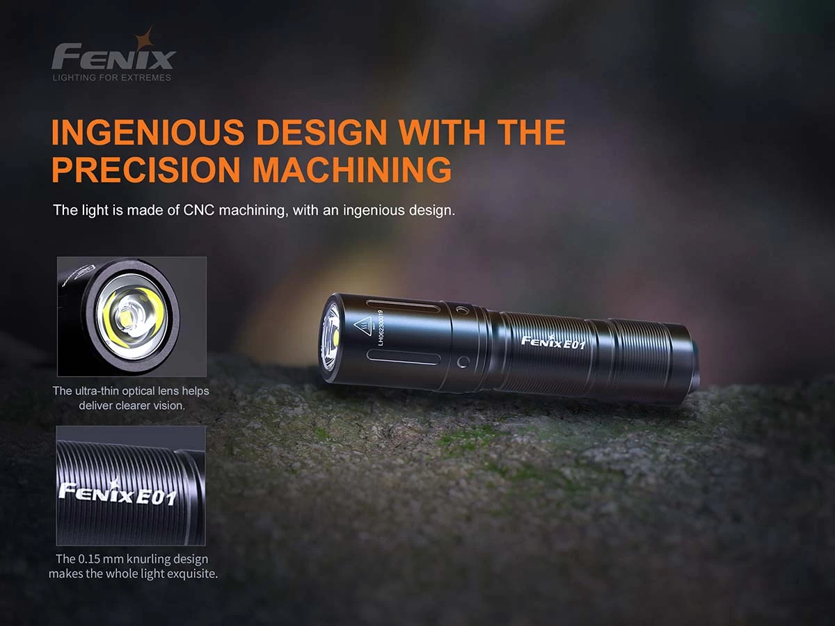 Fenix E01 V2.0 100 Lumens AAA Flashlight 9 Fenix E01 V2.0 100 Lumens AAA Flashlight - Image 9