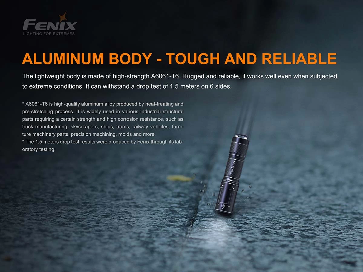 Fenix E01 V2.0 100 Lumens AAA Flashlight 11 Fenix E01 V2.0 100 Lumens AAA Flashlight - Image 11