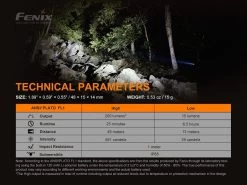 Fenix E02R Rechargeable 200 Lumen Keychain Light -Outdoor Camping Sales E02R E10