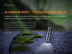 Fenix E02R Rechargeable 200 Lumen Keychain Light -Outdoor Camping Sales E02R E9