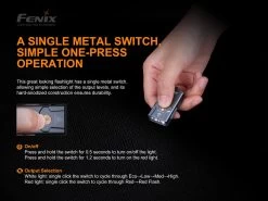 Fenix E03R 260 Lumens Keychain Flashlight 19 Fenix E03R 260 Lumens Keychain Flashlight -Outdoor Camping Sales E03R E 07
