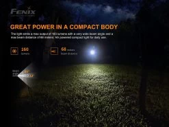 Fenix E12 V2.0 160 Lumens AA EDC Flashlight -Outdoor Camping Sales E12 V2.0 E 02