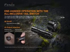 Fenix E12 V2.0 160 Lumens AA EDC Flashlight -Outdoor Camping Sales E12 V2.0 E 07